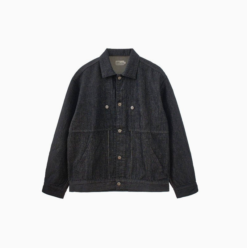 【12oz】short denim jacket N4340 - NNine