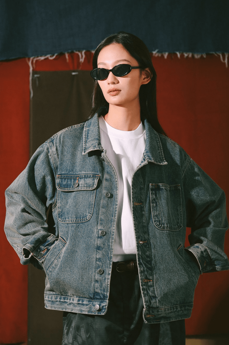 【12OZ】work denim jacket N4866 - NNine