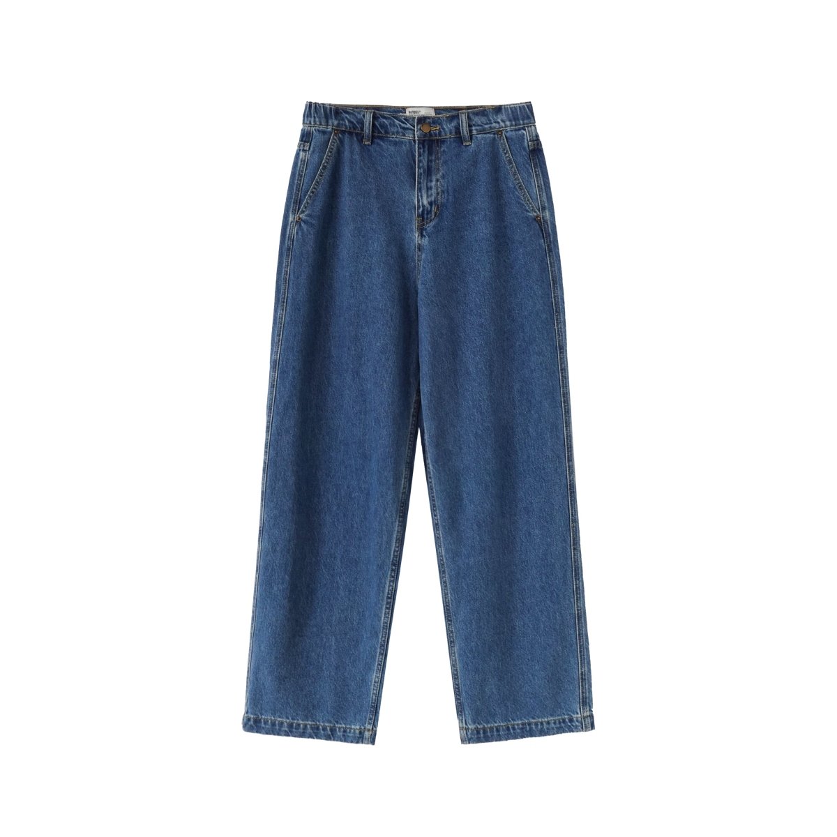 13.2oz・ソリッドウォッシュ・リジッドワイドデニム　N6228 - ファッション通販NNine（ナイン）