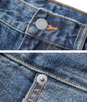 【13.5oz】crushed denim pants / 岡山デニム N3740 - NNine