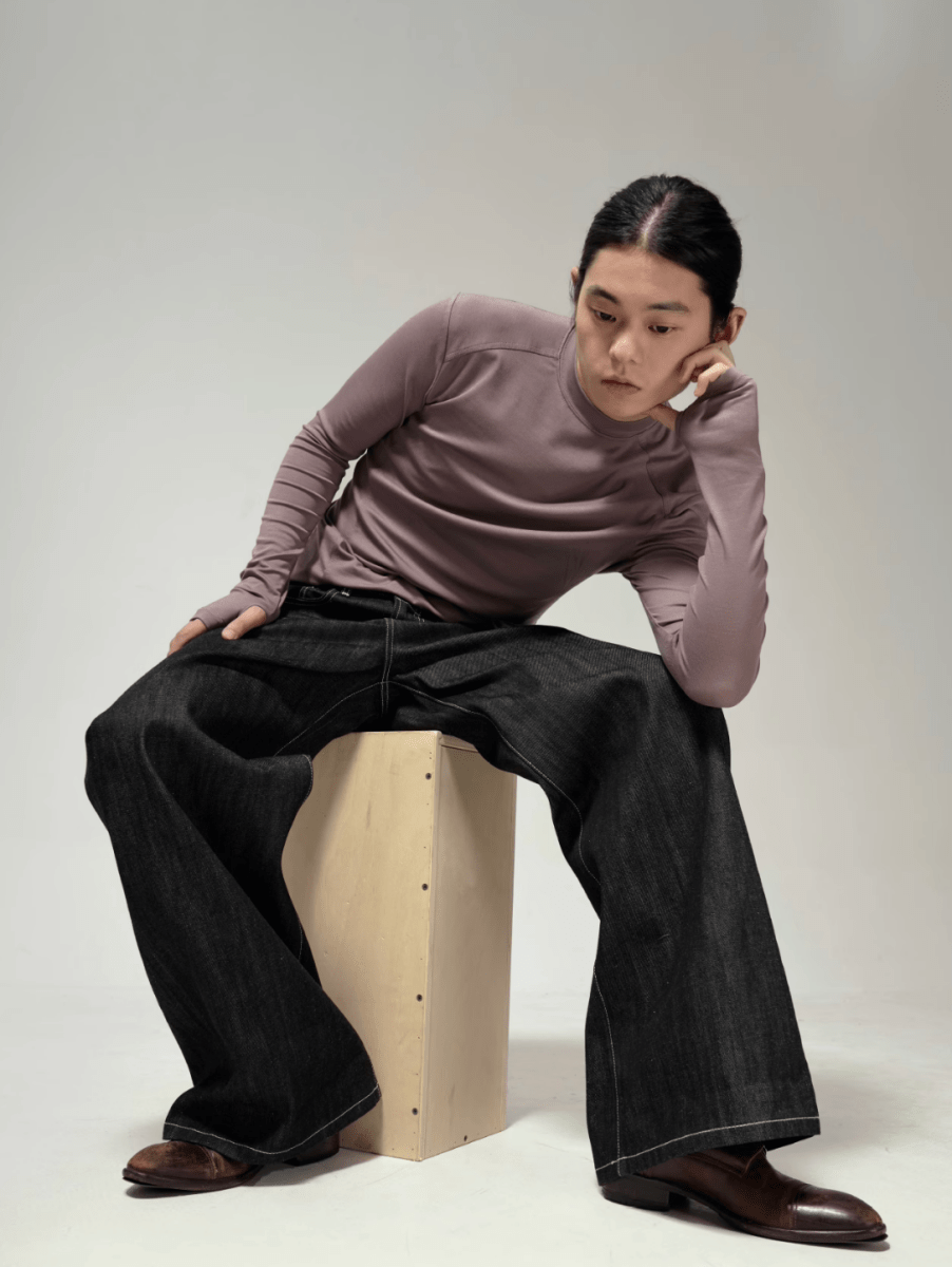14oz リジッド・ワイドデニムパンツ / denim pants N5612 - ファッション通販NNine（ナイン）