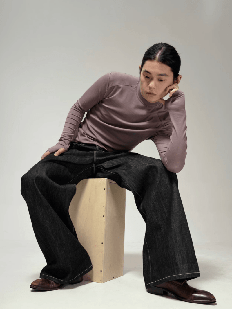 14oz リジッド・ワイドデニムパンツ / denim pants N5612 - ファッション通販NNine（ナイン）