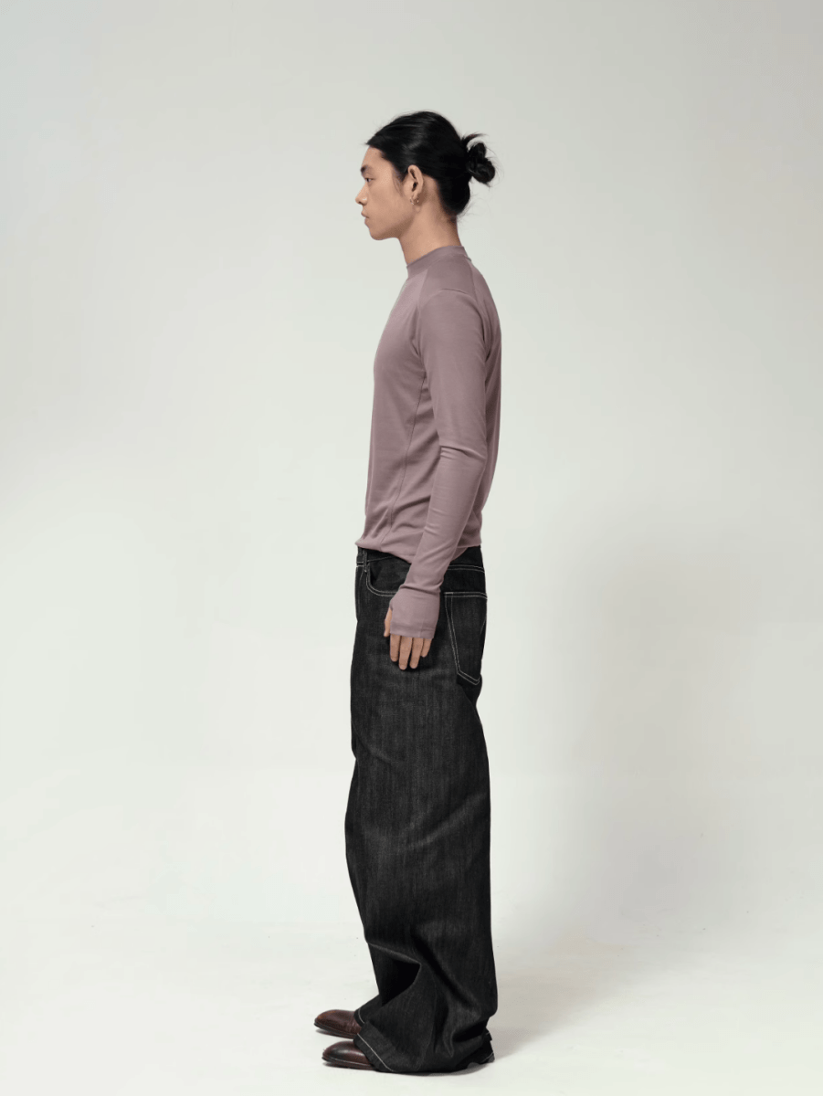 14oz リジッド・ワイドデニムパンツ / denim pants N5612 - ファッション通販NNine（ナイン）