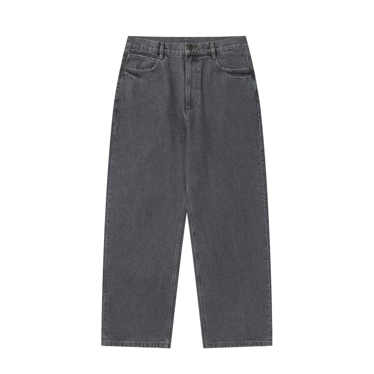 14oz グレーウォッシュ ストレートデニム　N6637 - ファッション通販NNine（ナイン）