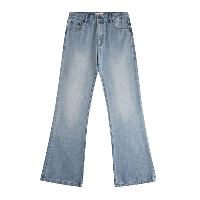 【14oz】light wash flare denim N3380 - NNine