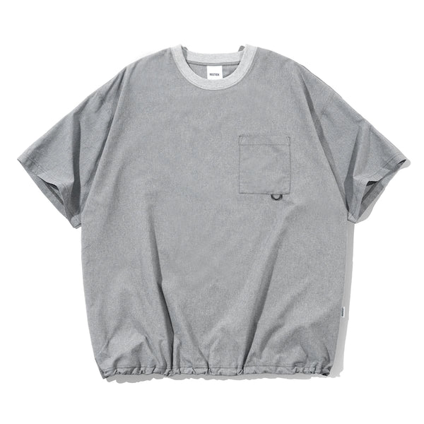 【150G】Hem rib pocket T-shirt N3576 - NNine