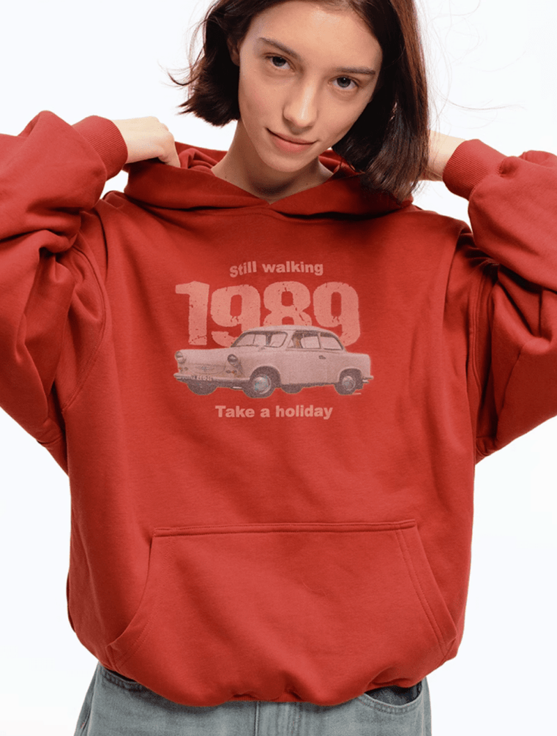1989 printed hoodie N5136 - ファッション通販 NNine(ナイン)