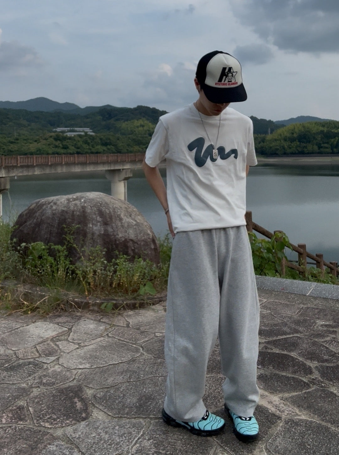 3Dフォーム スクリプトロゴTシャツ SI-001