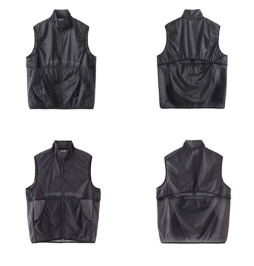 ナイロンノースリーブベスト軽量200g メンズ レディース 撥水 / Nylon