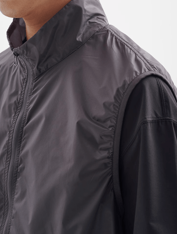 ナイロンノースリーブベスト軽量200g メンズ レディース 撥水 / Nylon