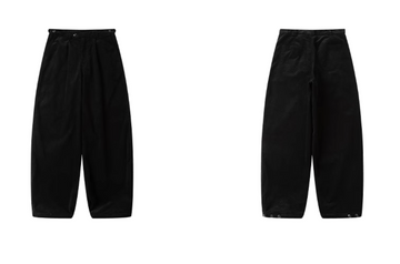 Black Corduroy Wide Pants / コーデュロイパンツ N2614 Black Corduroy Wide Pants / コーデュロイパンツ N2614