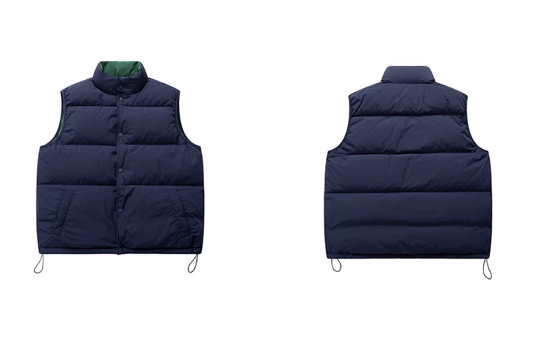 Reversible down vest N2661