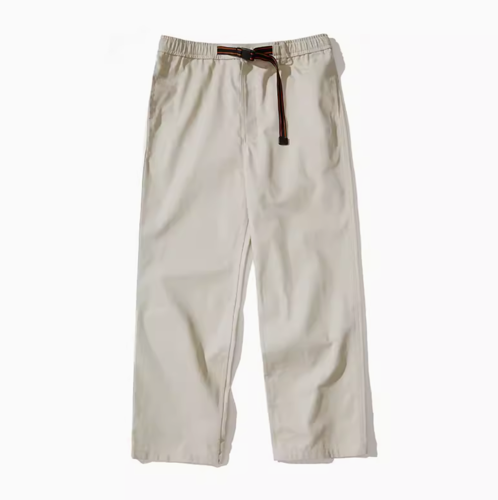 mountain belt straight pants   N3777
