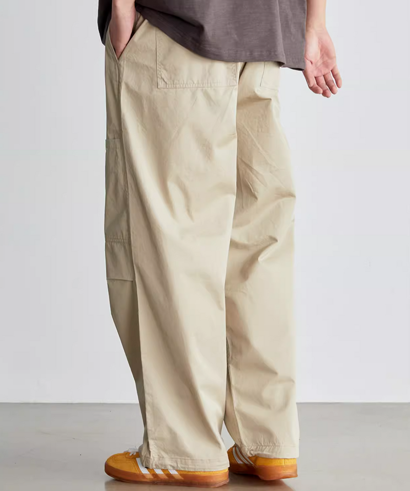 front pocket casual pants / ビッグポケットカーゴパンツ  N3765