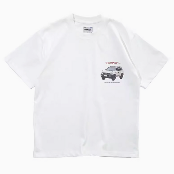 classic car print t-shirt   N3891