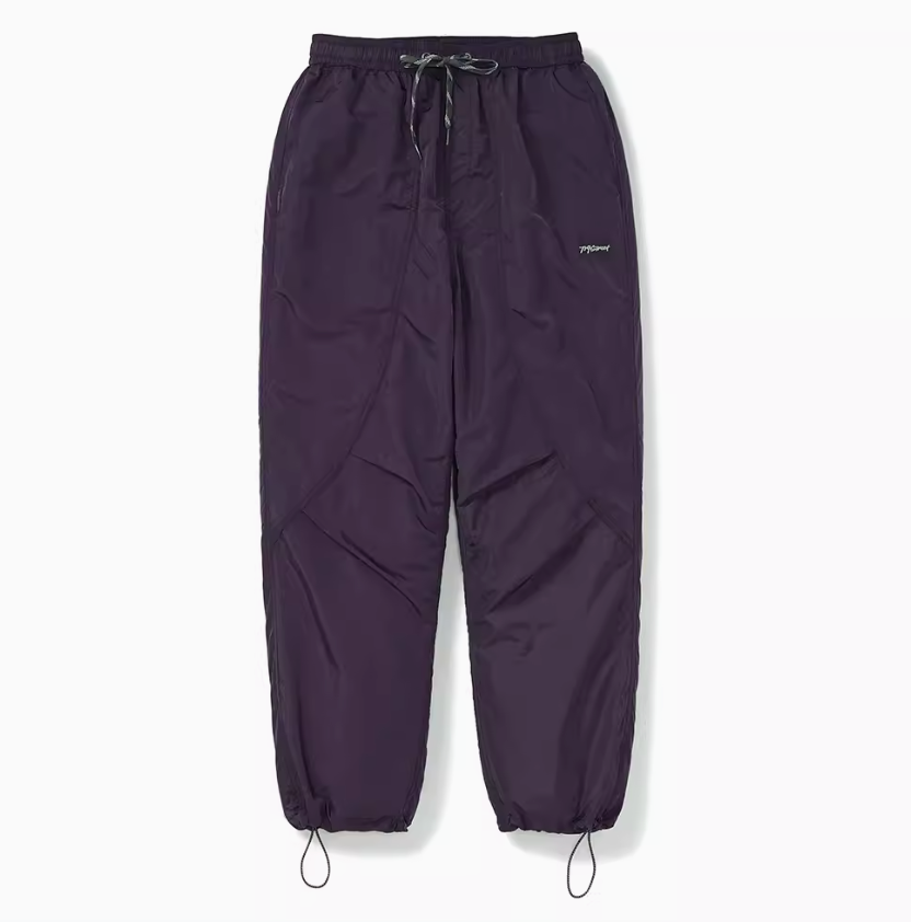 metallic nylon pants / Metallic nylon pants with drawcord N3938