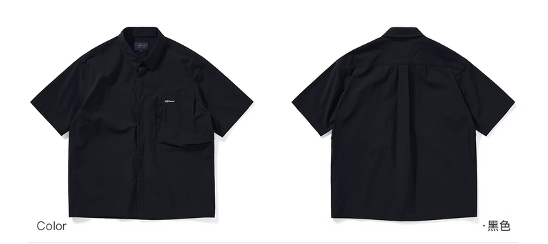 【速乾性】side pocket lightweight shirt   N3956