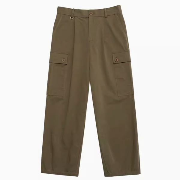 side patch pocket pants   N3934