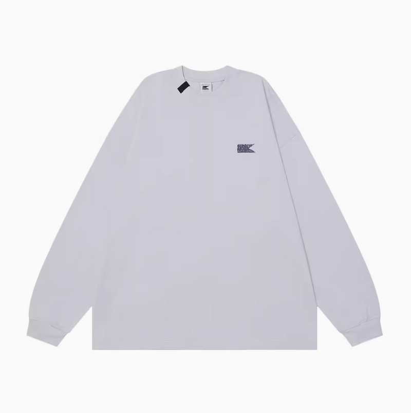 【310G】Logo print long sleeve T-shirt   N4081