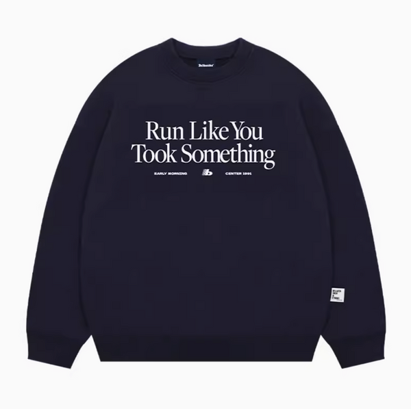 445G] Printed sweatshirt / Message printed sweatshirt N4253