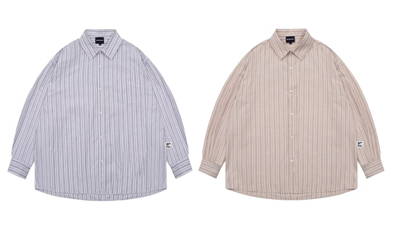 striped shirt  / ストライプシャツ N4260