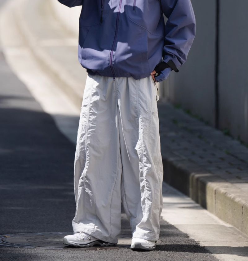 drawstring belt pants / パラシュートパンツ  N4261