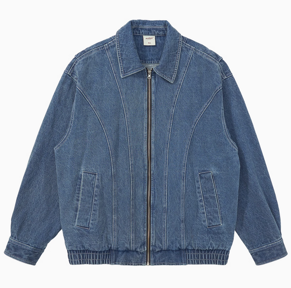 12.7oz] Zip Denim Jacket / Heavyweight Denim Jacket N4280