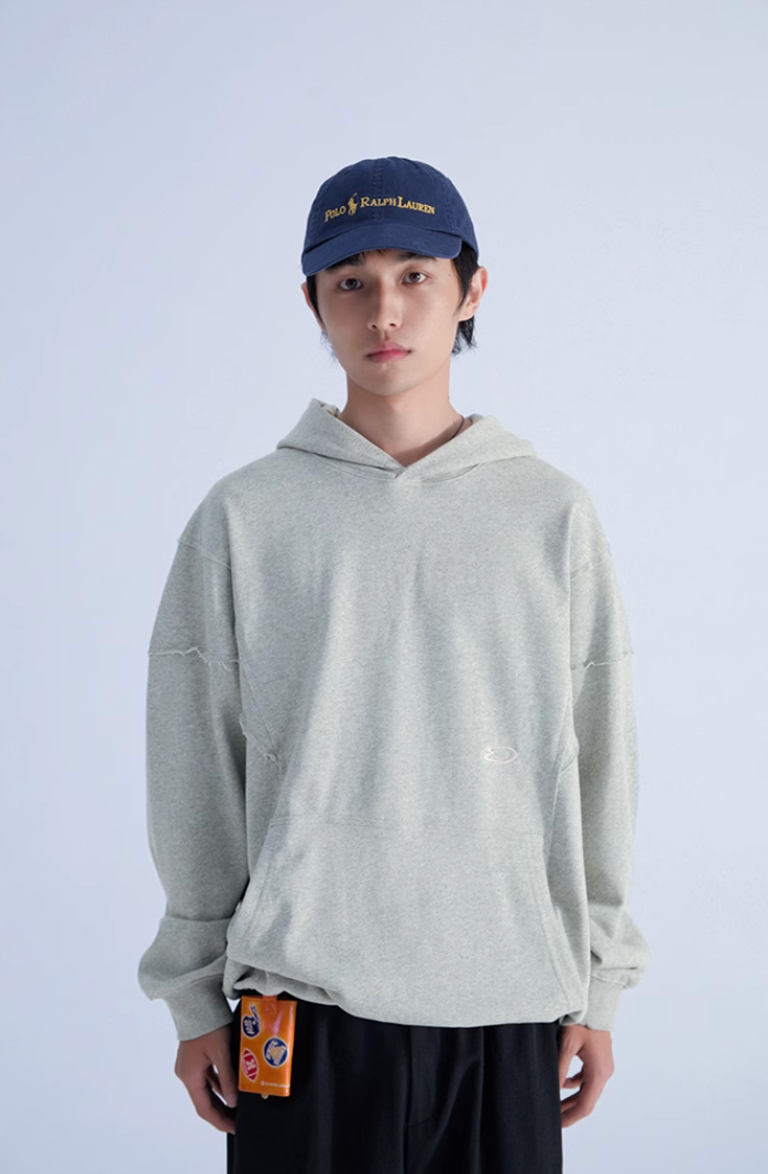 front pocket hoodie / Basic Hoodie N4285