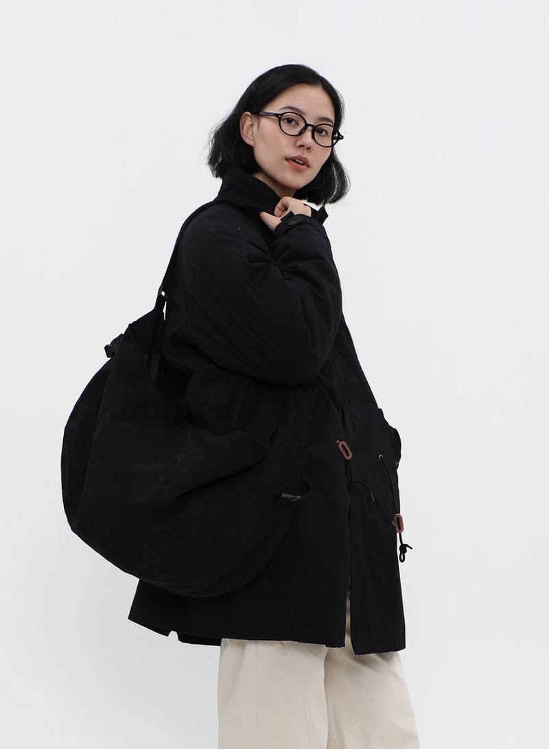 suede shoulder bag / バナナショルダーバッグ  N4312