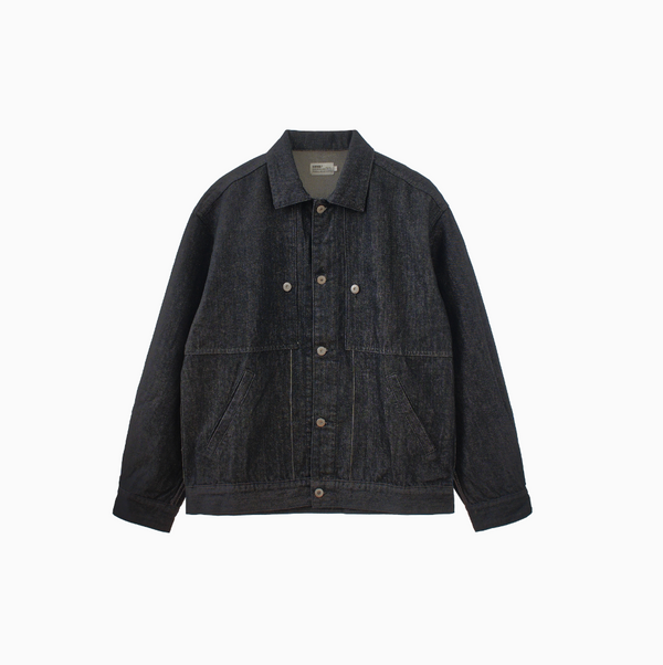 【12oz】short denim jacket   N4340