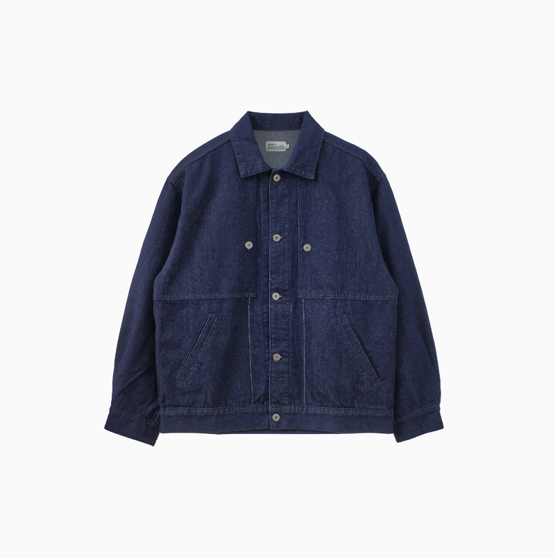 【12oz】short denim jacket   N4340