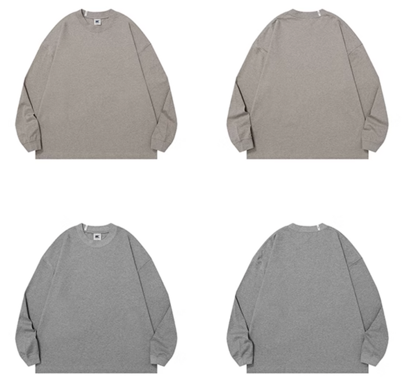 【305G】Long sleeve heavy base T-shirt / 超長綿ロンT  N4407