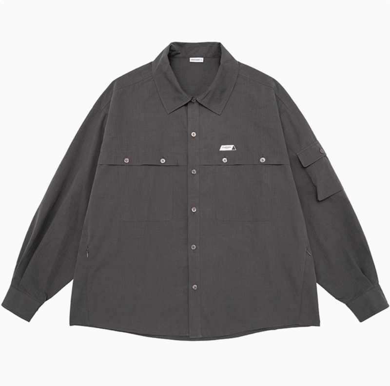 retro work shirt / アクティブライトシャツジャケット  N4420