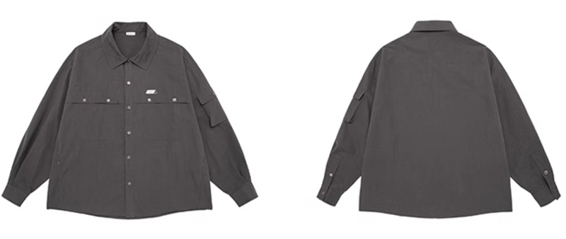 retro work shirt / アクティブライトシャツジャケット  N4420