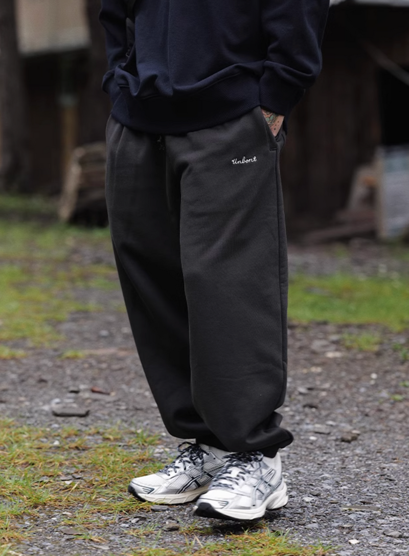 【裏地2タイプ】logo sweatpants   N4397