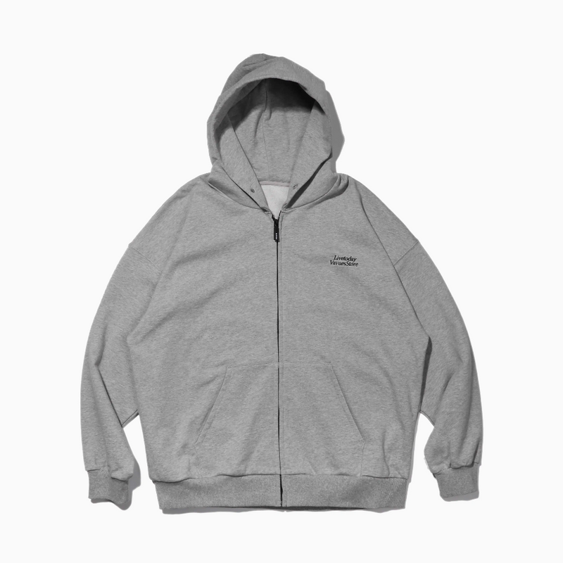 oversized zip hoodie   N4446