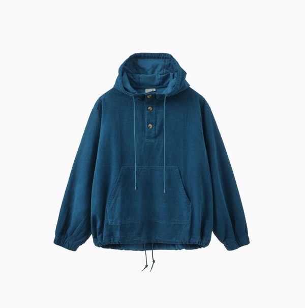 corduroy hoodie / ドローコード付きコーデュロイフーディ  N4402