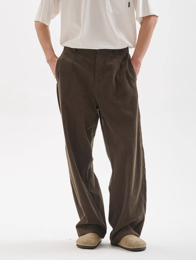 corduroy straight pants / コーデュロイパンツ  N4403