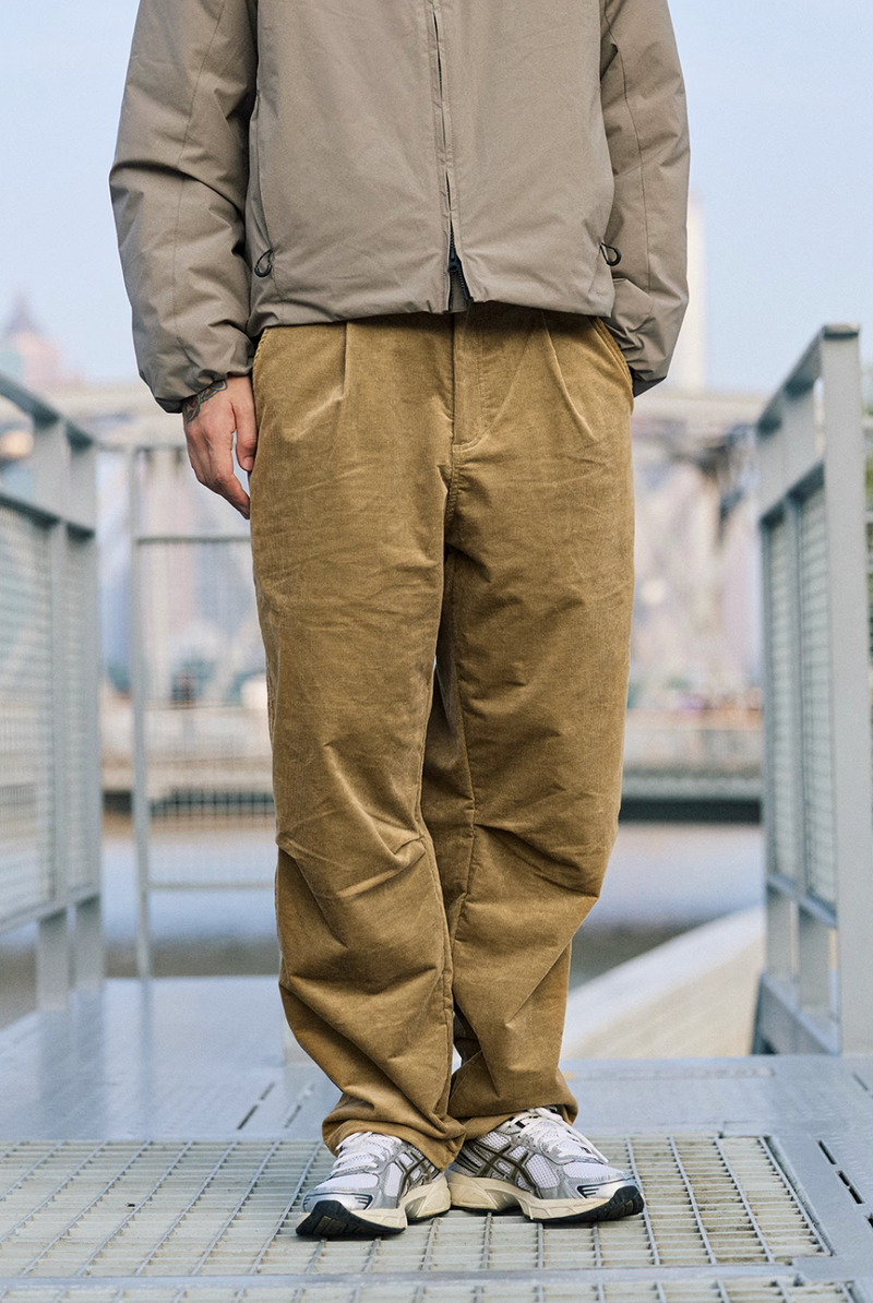 tapered corduroy pants N4480