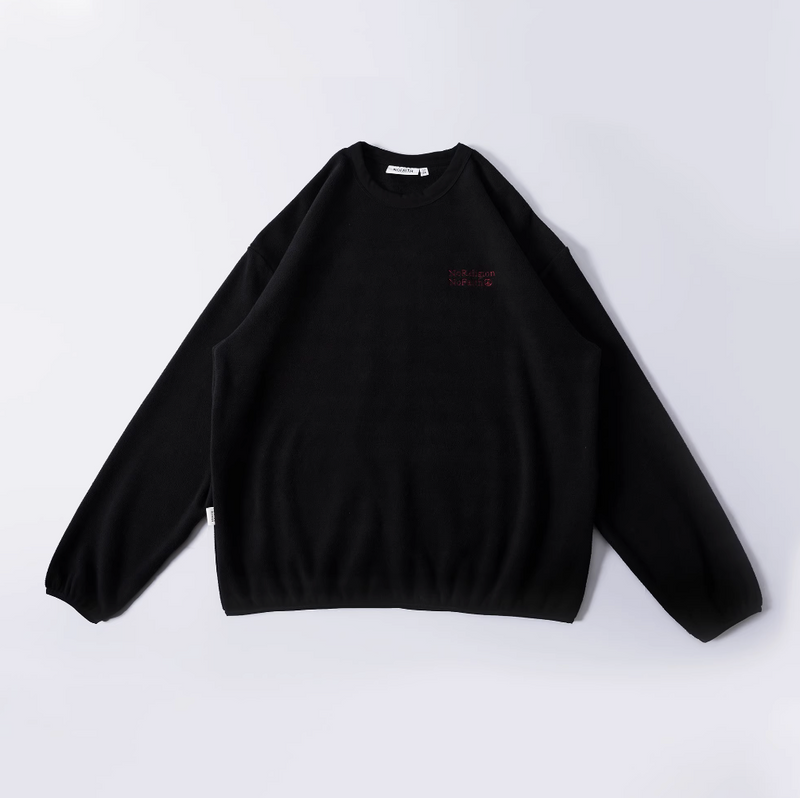 polar fleece sweatshirt / 裾絞りフリーススウェット  N4537