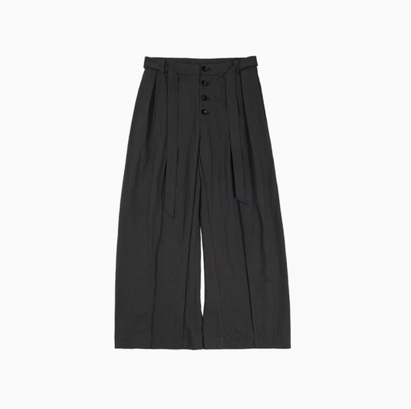 pleated wide pants   N4620