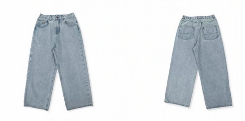 【406G】RF straight denim pants   N4633