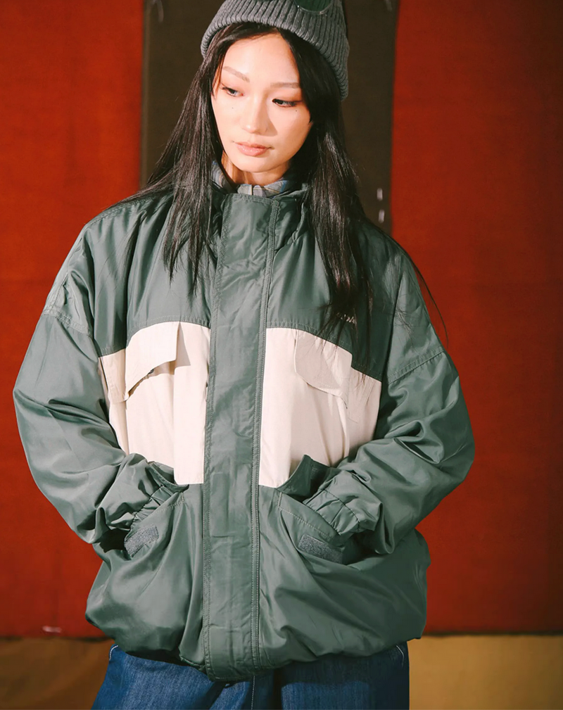 nylon zip jacket / アノラック  N4645