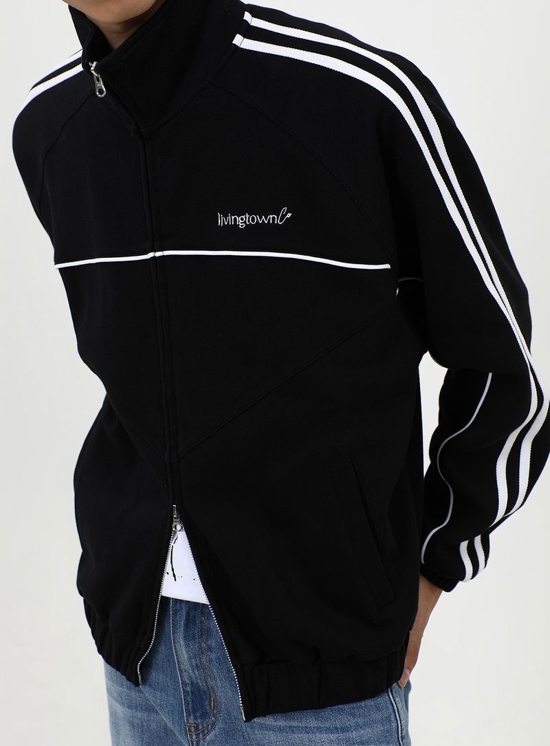 zip track jacket   N4650