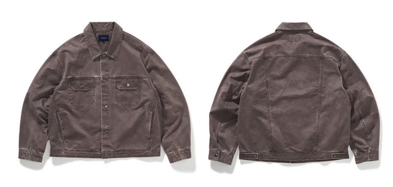 washed work jacket / ウォッシュドワークジャケット  N4667