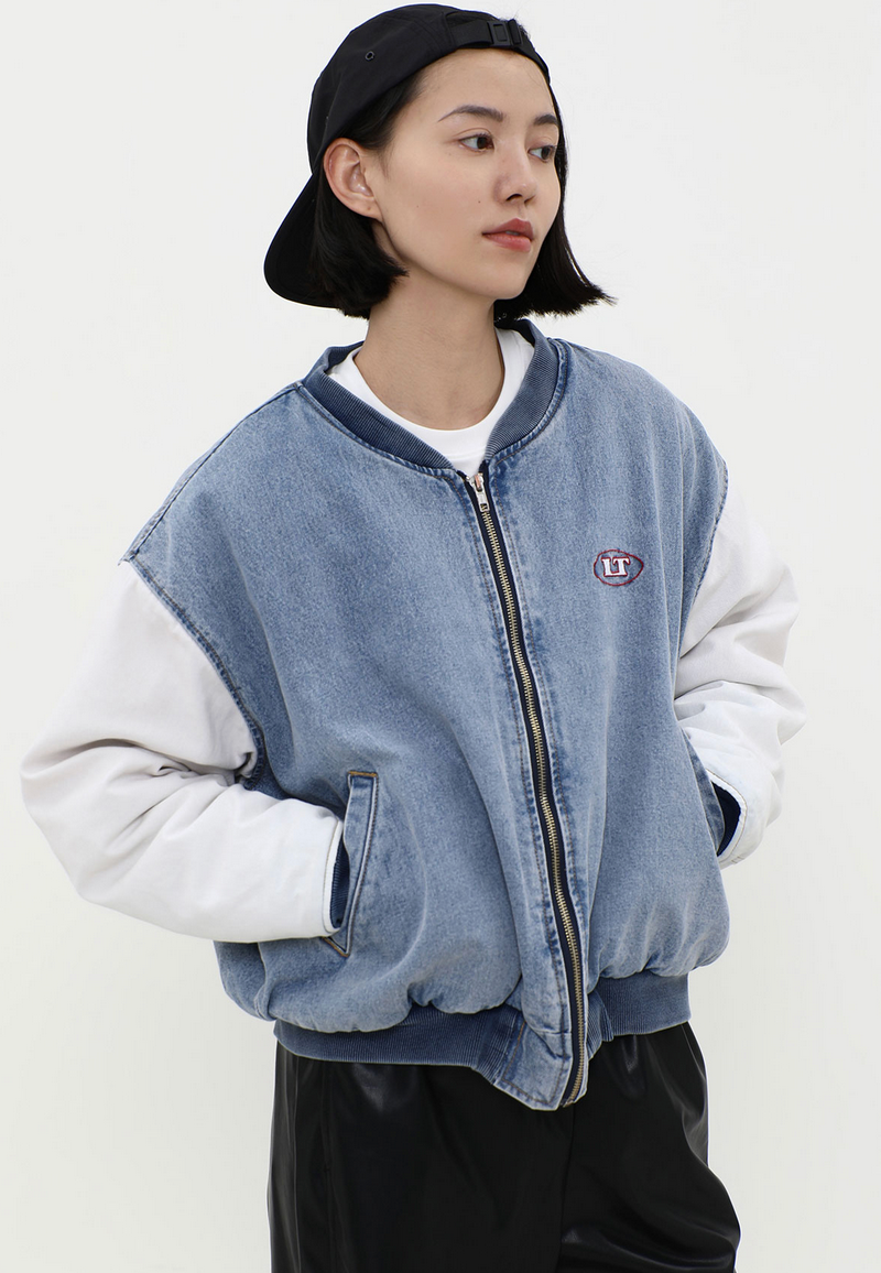 denim stadium jumper   N4681