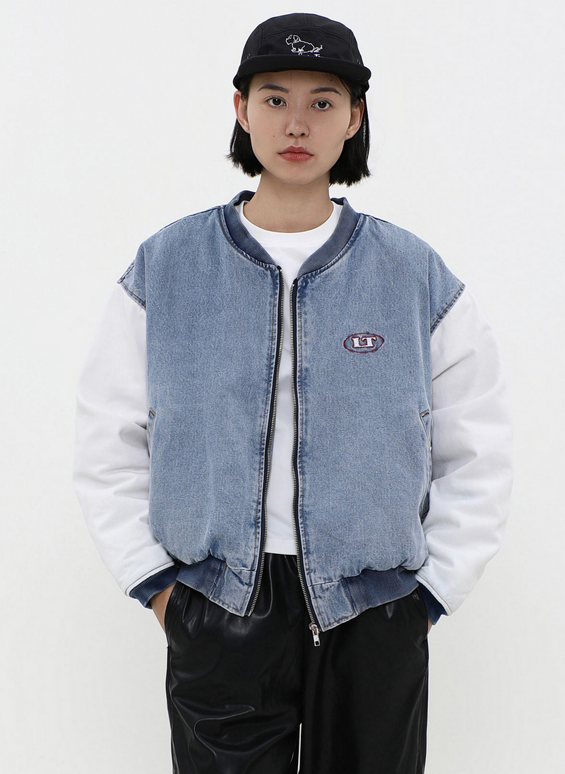 denim stadium jumper   N4681