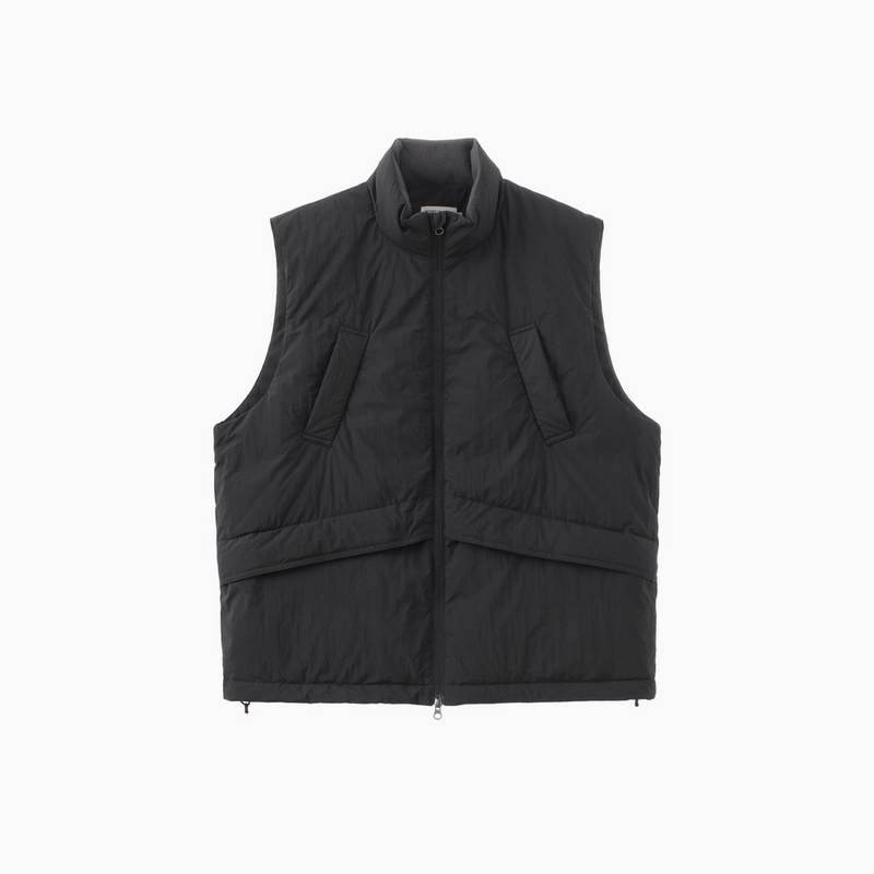 【撥水機能性650FP＋】white duck down vest   N4720