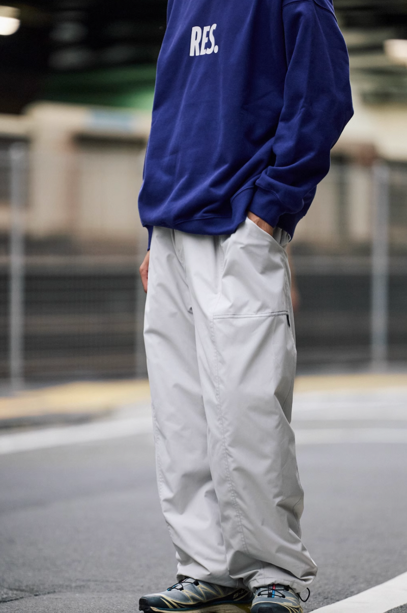 【中綿入り防寒防風】Lightweight windproof cold protection straight pants   N4734