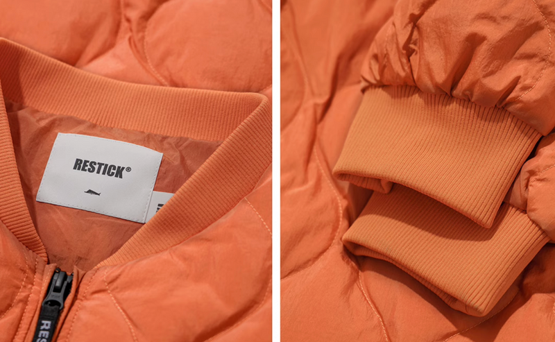 【650＋FP】orange down jumper   N4735